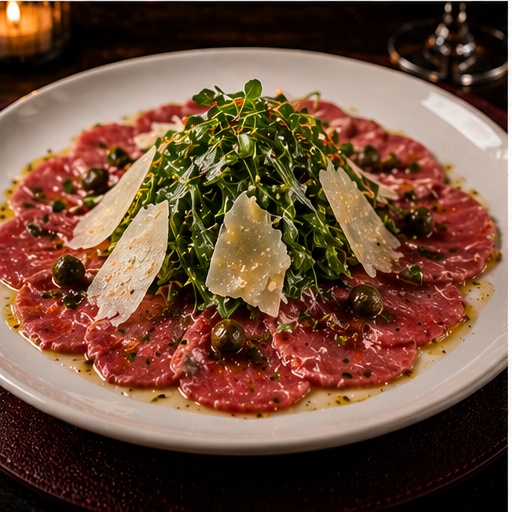 entradas carpaccio do chef